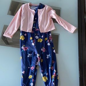 Carter’s jumper with cardigan